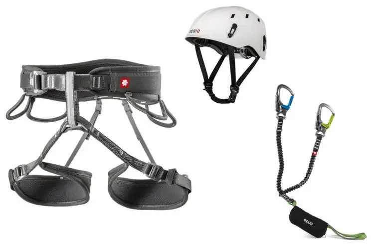 Horský průvodce a skialpový instruktor Ferratove set