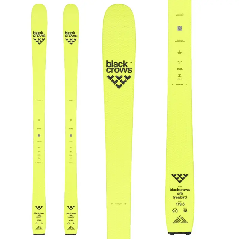Horský průvodce a skialpový instruktor black crows orb freebird 166